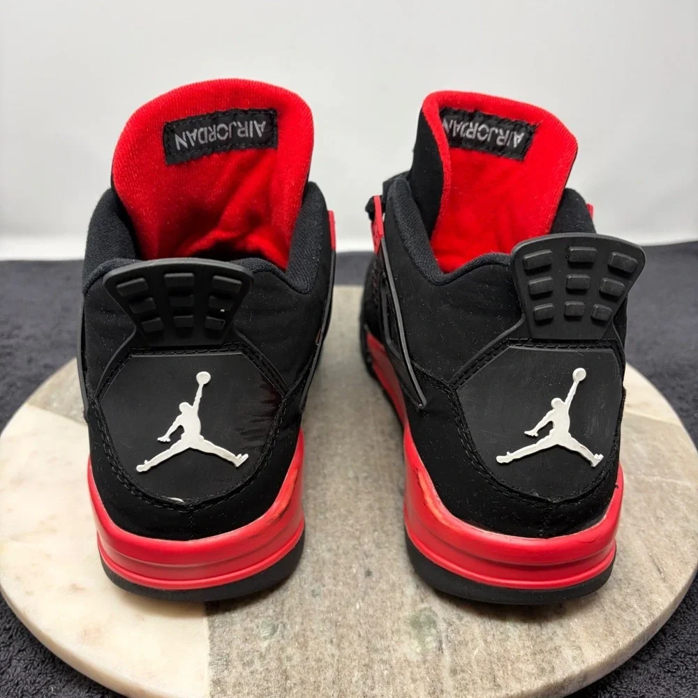 Jordan Air Jordan 4‎ Retro Red Thunder Black Crimson Mens Size 9.5 CT8527-016